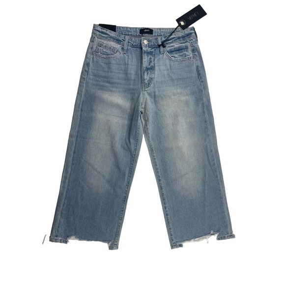 Vervet Denim - Vervet Women’s Jeans Cropped Wide Leg Size 28 Light Wash